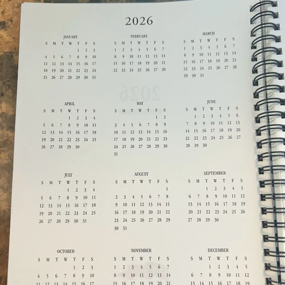 Brand New Because I Knew You I Have Been Changed For Good 2026 Planner